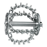 Rothenberger Testa catena con punte, 4 catene e anello-3