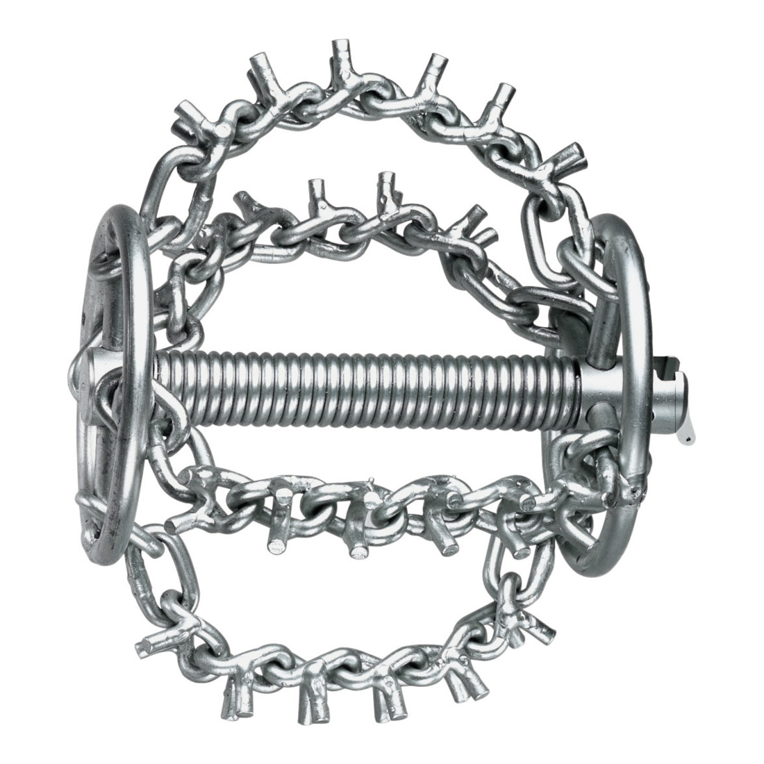 Rothenberger Testa catena con punte, 4 catene e anello