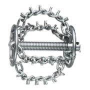 Rothenberger Testa catena con punte, 4 catene e anello-4