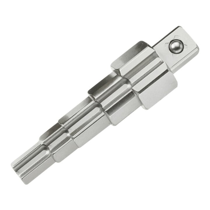 Rothenberger Uni-Stufenschlüssel, Nippel 3/8, 1/2, 3/4, 1"