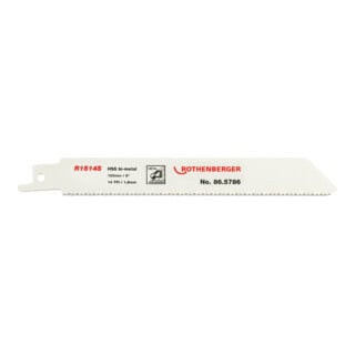 Rothenberger Universal-Sägeblatt HSS Bi-Metall, 150x20x0,9