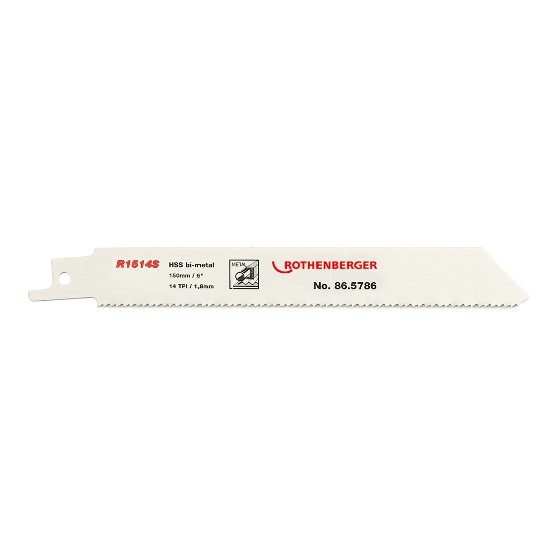Rothenberger Universal-Sägeblatt HSS Bi-Metall, 150x20x0,9