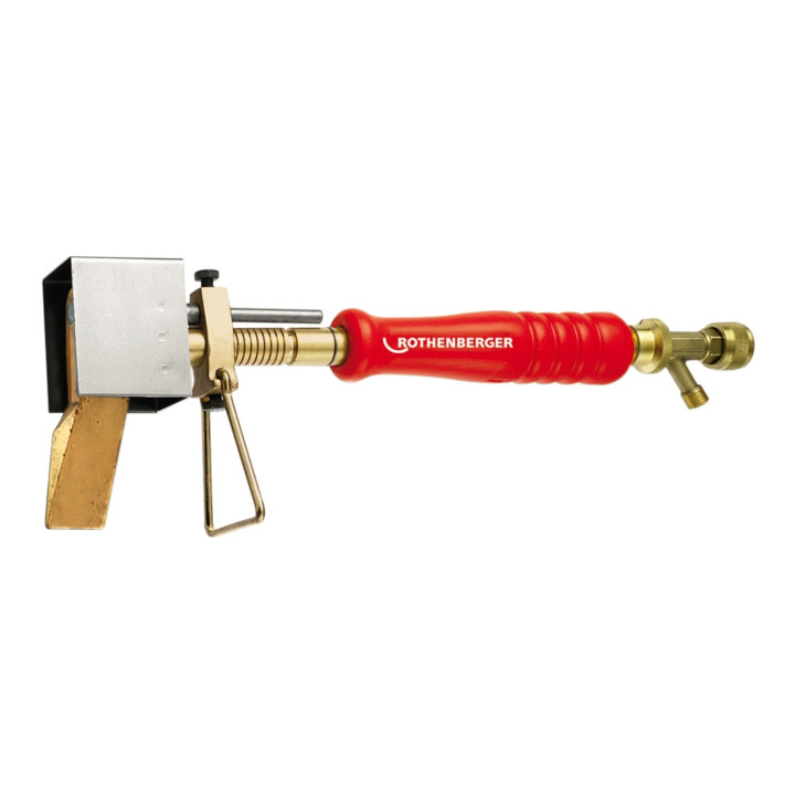 Rothenberger Weichlötbrenner mit Handgriff für MULTI 300, mit Kupferstück