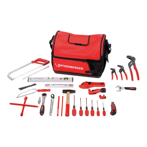 Rothenberger HWZ Set mit Werkzeugtasche, 57-teilig