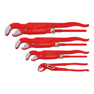 Rothenberger Zangenset Eckrohrzange 1 - 1.1/2 - 2" + Wapu SP 10"