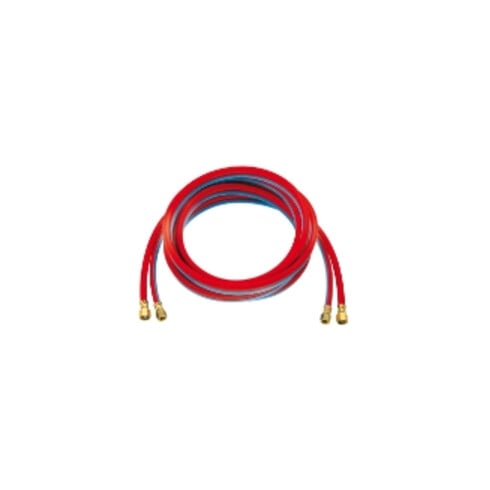 Rothenberger Zwillings-Schlauchleitung Acetylen/Sauerstoff, Sauerstoff-Anschluss: R 1/4", Acetylen-Anschluss: R3/8"L, 5m
