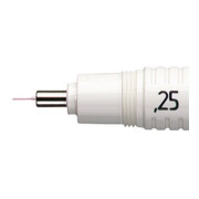 rotring Zeichenkegel rapidograph S0219270 0,25mm weiß-1
