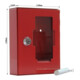 ROTTNER Armoire à clés avec serrure à cylindre DIN droite, acier rouge-4
