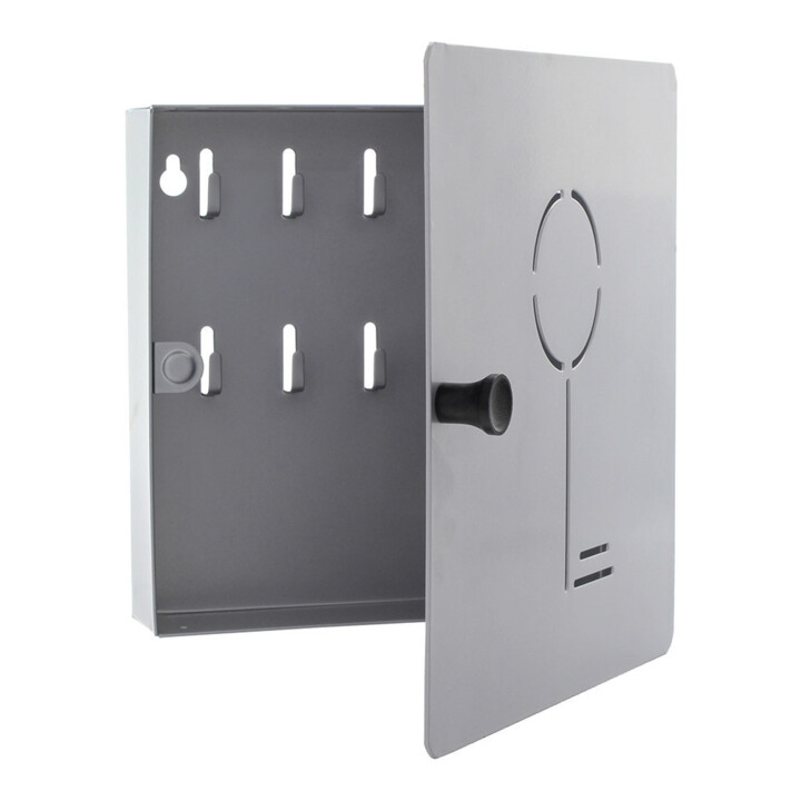 ROTTNER Armoire à clés Key Collect T06142 10 crochets fermeture magnétique argentée