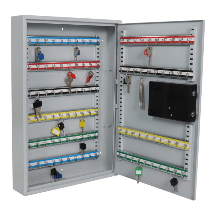 ROTTNER Armoire à clés S 100 EL serrure électronique gris clair