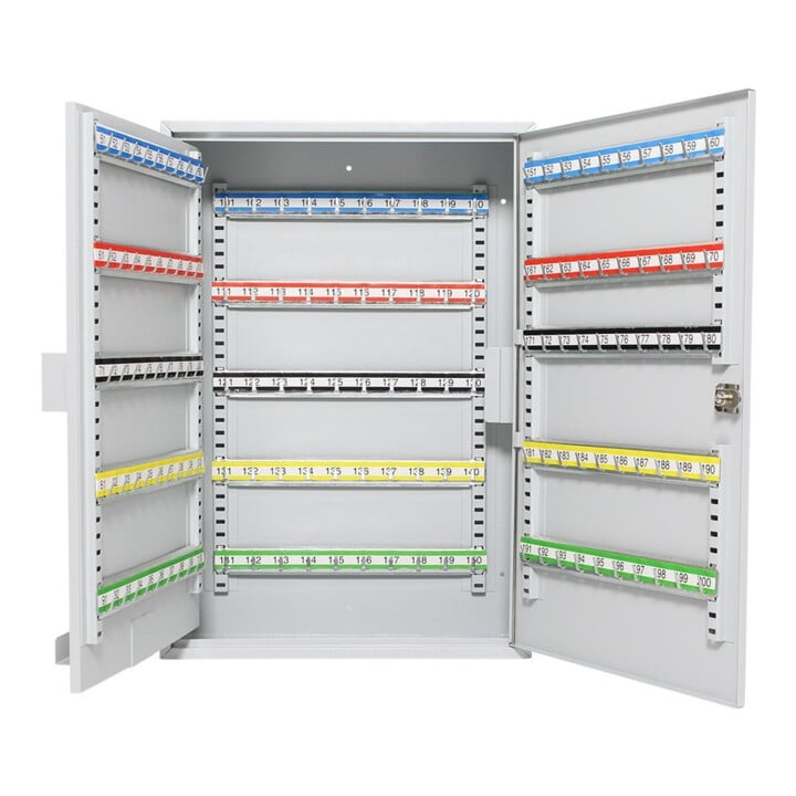 ROTTNER Armoire à clés S 200 serrure à cylindre gris clair