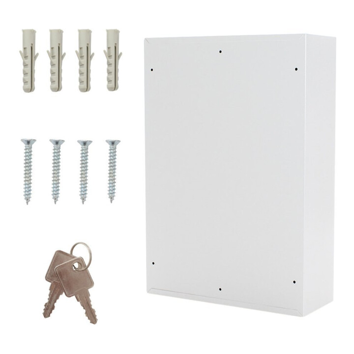 ROTTNER Armoire à clés S 200 serrure à cylindre gris clair