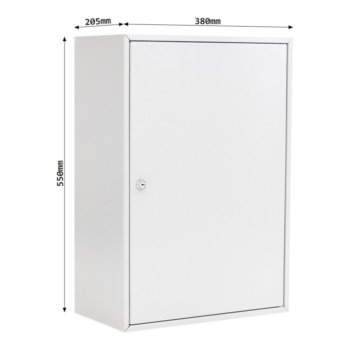 ROTTNER Armoire à clés S 300 serrure à cylindre gris clair