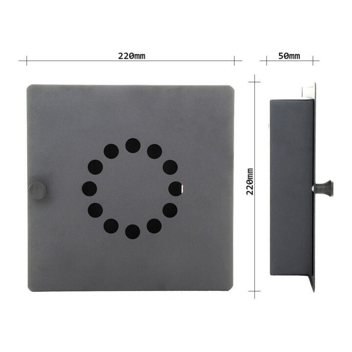 ROTTNER Armoire à clés T06141 Key Point 10 fermeture magnétique noir