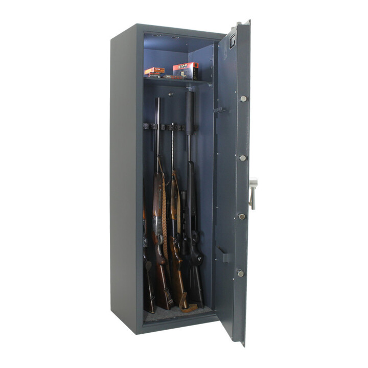 ROTTNER Armoire à fusils Dakota 8 anthracite serrure à double panneton