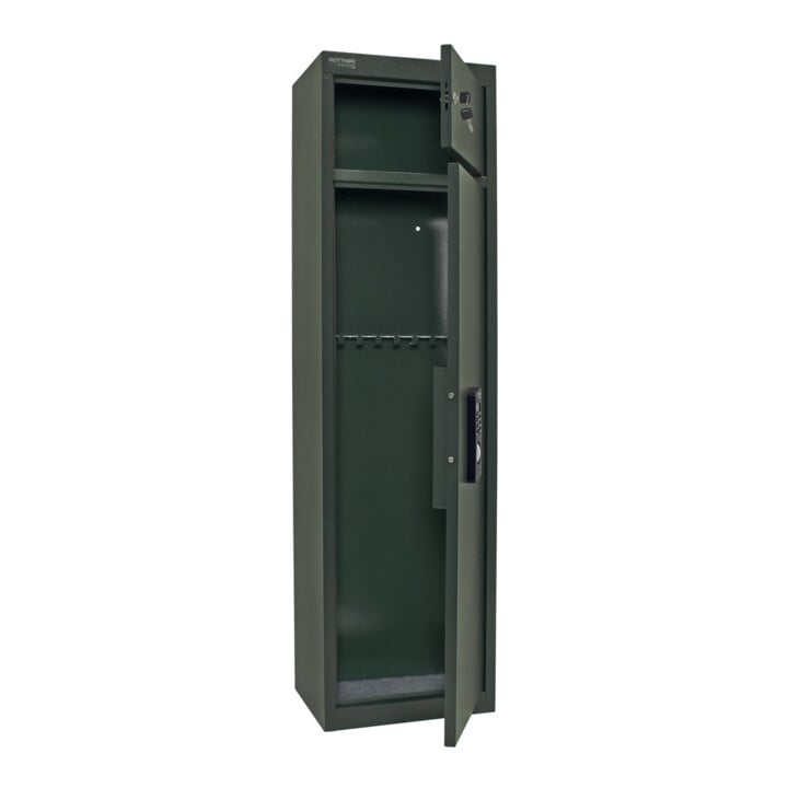 ROTTNER Armoire à fusils Utah 8 serrure électronique vert RAL 6020 vert chrome oxydé