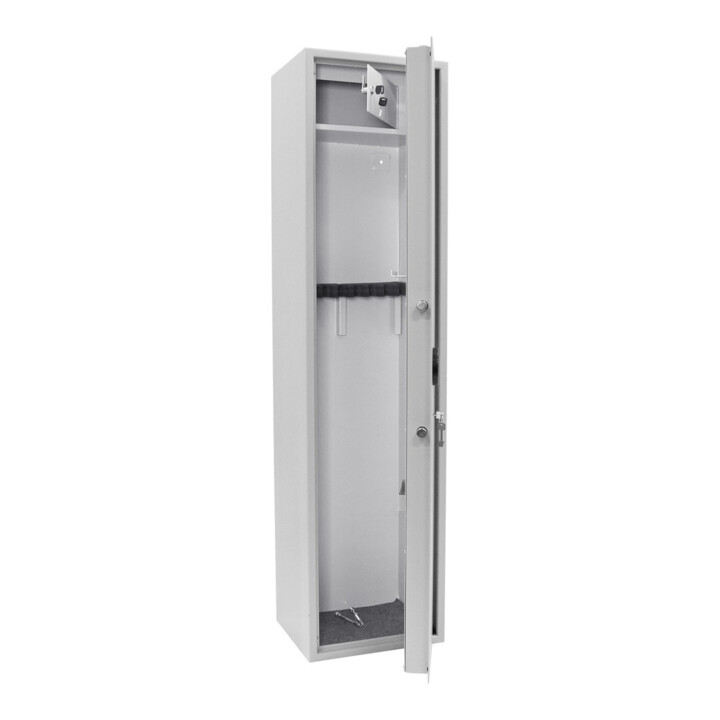 ROTTNER Armoire à fusils Yukon 8 S1 serrure à double panneton gris clair