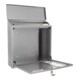 ROTTNER Boîte aux lettres Muro avec serrure à cylindre acier inoxydable mat brossé-3