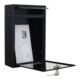 ROTTNER Boîte aux lettres Tarvis avec serrure à cylindre anthracite poudré-4