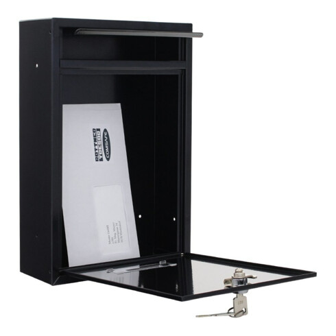ROTTNER Boîte aux lettres Tarvis avec serrure à cylindre anthracite poudré