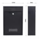 ROTTNER Boîte aux lettres Tarvis avec serrure à cylindre anthracite poudré-5