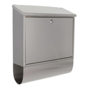 ROTTNER Boîte aux lettres Villa verrouillable acier inoxydable mat brossé