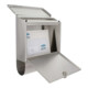 ROTTNER Boîte aux lettres Villa verrouillable acier inoxydable mat brossé
