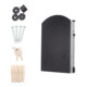 ROTTNER Briefkasten Ashford T05375 schwarz Zylinderschloss