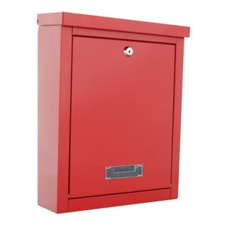 ROTTNER Briefkasten Brighton T04504 rot Zylinderschloss