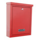 ROTTNER Briefkasten Brighton T04504 rot Zylinderschloss