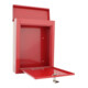 ROTTNER Briefkasten Brighton T04504 rot Zylinderschloss