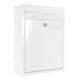 ROTTNER Briefkasten Como T04751 weiß Zylinderschloss