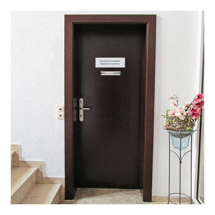 ROTTNER Briefkasten Como T04751 weiß Zylinderschloss