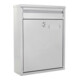 ROTTNER Briefkasten Como T05322 silber Zylinderschloss