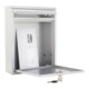 ROTTNER Briefkasten Como T05322 silber Zylinderschloss