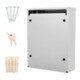 ROTTNER Briefkasten Como T05322 silber Zylinderschloss