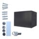 ROTTNER Briefkasten Enzian T04643 schwarzgrau Zylinderschloss