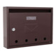 ROTTNER Briefkasten Imola T04566 braun Zylinderschloss