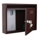 ROTTNER Briefkasten Imola T04566 braun Zylinderschloss