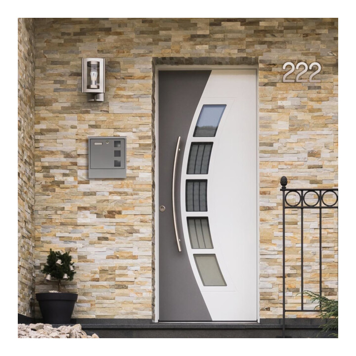 ROTTNER Briefkasten Lago T06332 Silber Zylinderschloss