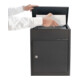 ROTTNER Briefkasten Parcel Keeper 500 Zylinderschloss schwarz
