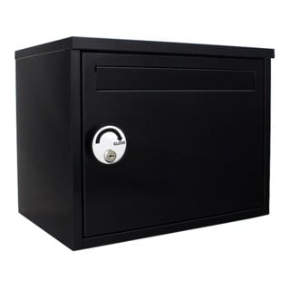 ROTTNER Briefkasten Parcel Keeper T05766 Zylinderschloss schwarz
