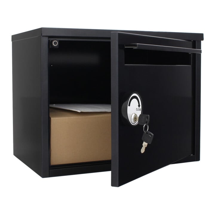 ROTTNER Briefkasten Parcel Keeper T05766 Zylinderschloss schwarz