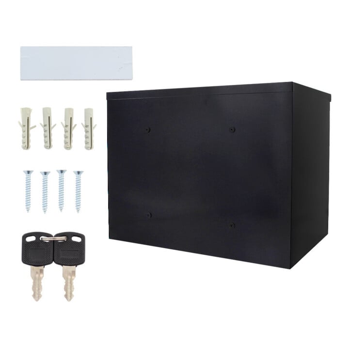 ROTTNER Briefkasten Parcel Keeper T05766 Zylinderschloss schwarz
