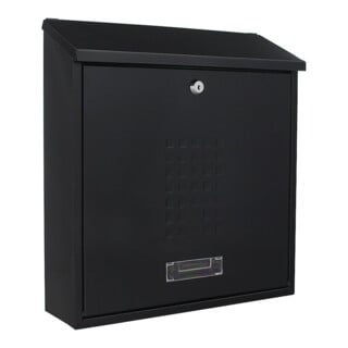 ROTTNER Briefkasten T03430 Bolzano Zylinderschloss schwarzgrau
