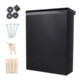 ROTTNER Briefkasten T04508 Brighton schwarz Zylinderschloss