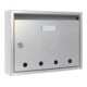 ROTTNER Briefkasten T04749 Imola silber Zylinderschloss