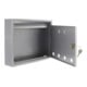 ROTTNER Briefkasten T04749 Imola silber Zylinderschloss