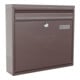 ROTTNER Briefkasten T04771 Teramo braun Zylinderschloss braun