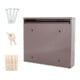ROTTNER Briefkasten T04771 Teramo braun Zylinderschloss braun